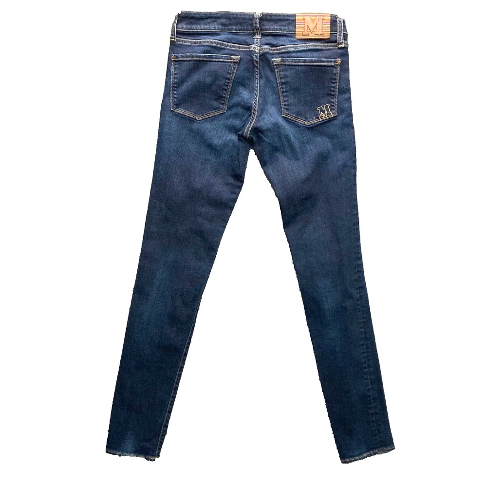Missoni Marpessa Slim Jeans Womens 27 Low Rise Denim Pants Italy 30x29 $495